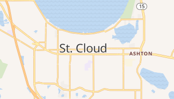 Saint Cloud, Florida map