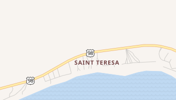 Saint Teresa, Florida map