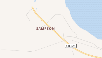 Sampson, Florida map