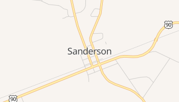 Sanderson, Florida map