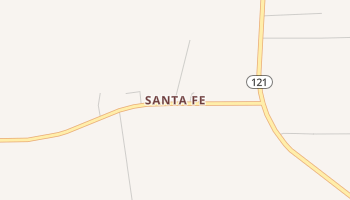 Santa Fe, Florida map