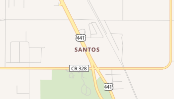 Santos, Florida map