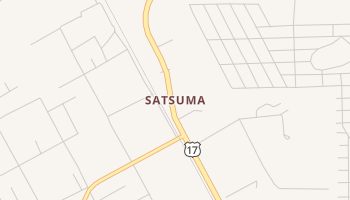 Satsuma, Florida map