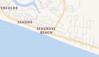 Seagrove Beach, Florida map
