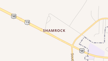 Shamrock, Florida map