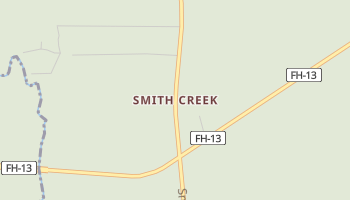 Smith Creek, Florida map