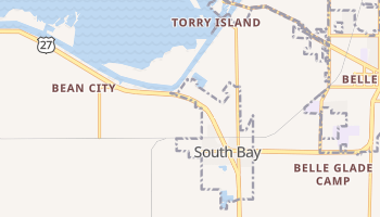 South Bay, Florida map