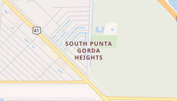 South Punta Gorda Heights, Florida map