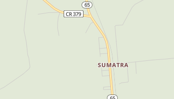 Sumatra, Florida map