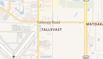 Tallevast, Florida map