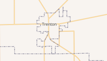 Trenton, Florida map