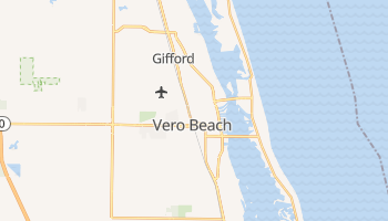 Vero Beach, Florida map