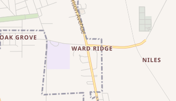 Ward Ridge, Florida map