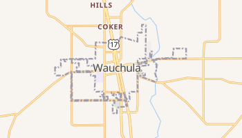 Wauchula, Florida map