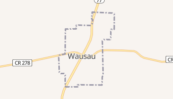 Wausau, Florida map