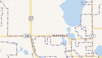 Waverly, Florida map