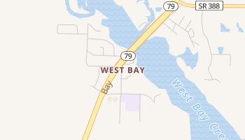 West Bay, Florida map
