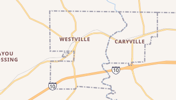 Westville, Florida map