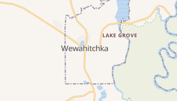 Wewahitchka, Florida map