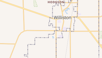 Williston, Florida map