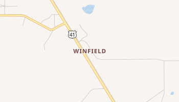 Winfield, Florida map