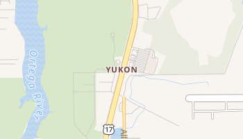 Yukon, Florida map