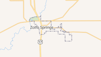 Zolfo Springs, Florida map
