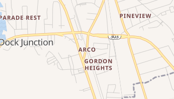 Arco, Georgia map