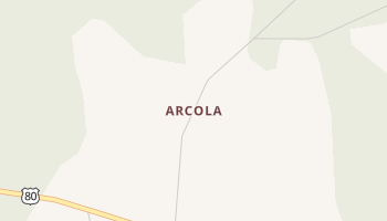 Arcola, Georgia map