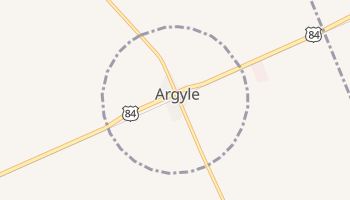 Argyle, Georgia map
