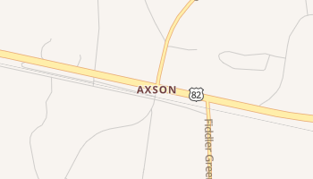 Axson, Georgia map