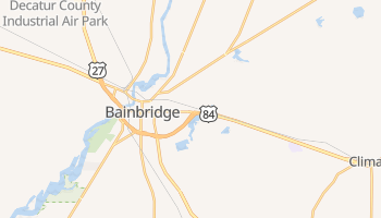 Bainbridge, Georgia map