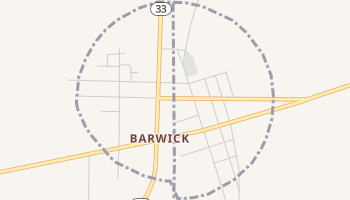 Barwick, Georgia map