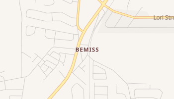 Bemiss, Georgia map
