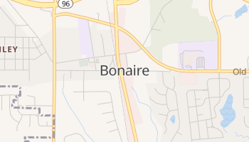 Bonaire, Georgia map