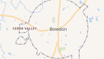Bowdon, Georgia map