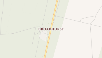 Broadhurst, Georgia map