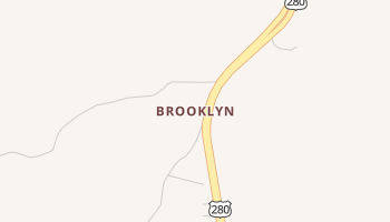 Brooklyn, Georgia map