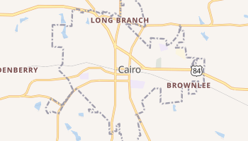 Cairo, Georgia map
