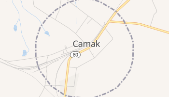 Camak, Georgia map