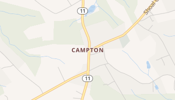 Campton, Georgia map