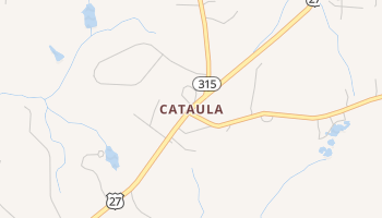 Cataula, Georgia map