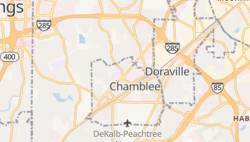 Chamblee, Georgia map
