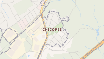 Chicopee, Georgia map