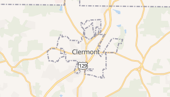 Clermont, Georgia map