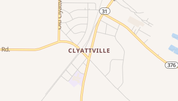Clyattville, Georgia map