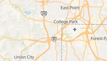College Park, Georgia map