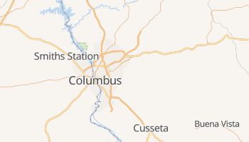 Columbus, Georgia map