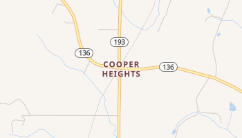 Cooper Heights, Georgia map