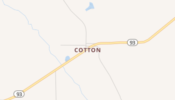Cotton, Georgia map